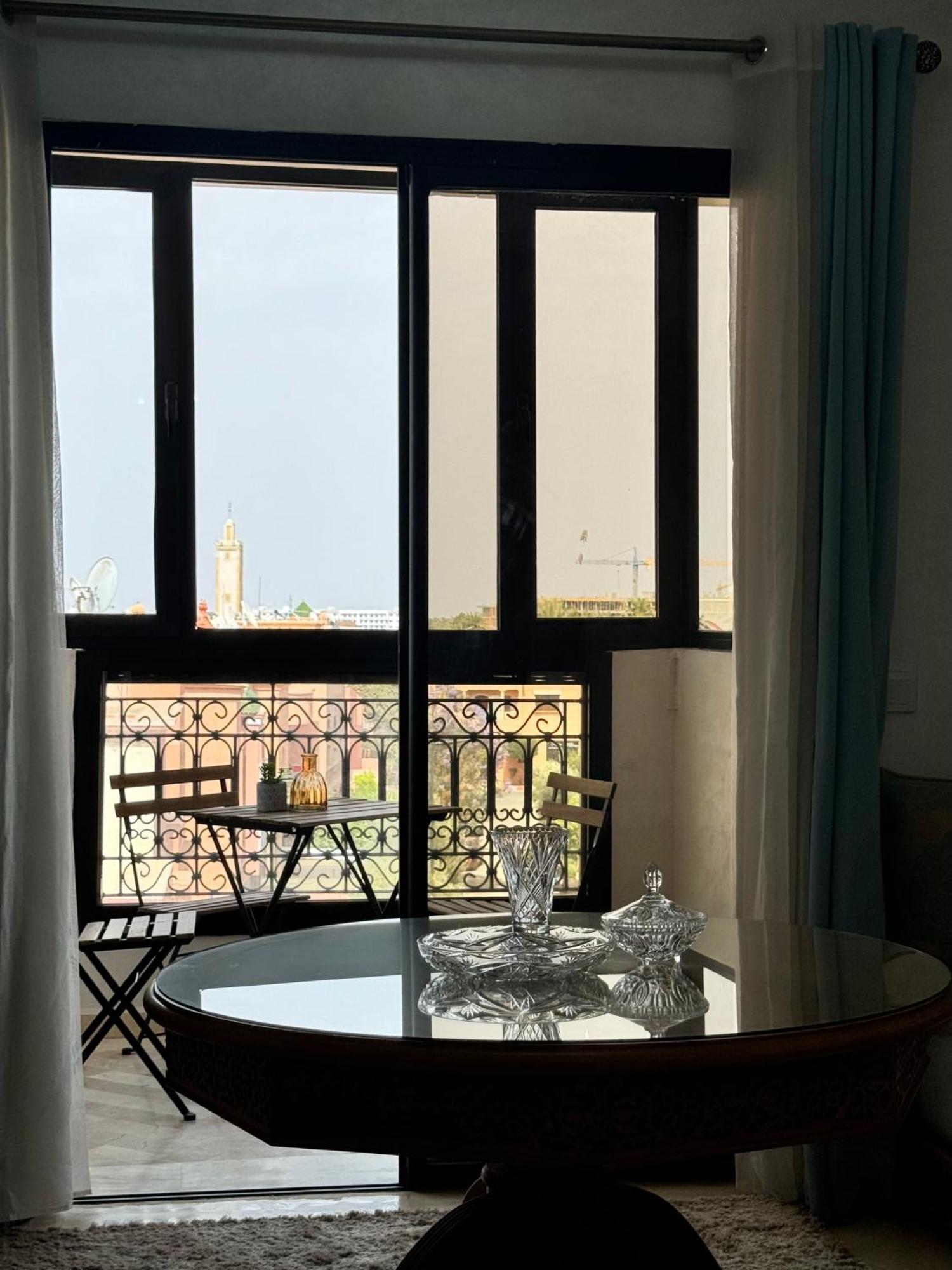 Appartement Malak - Residence Avec Piscine, Wifi, Gardien H24 Marrakesh Exterior foto