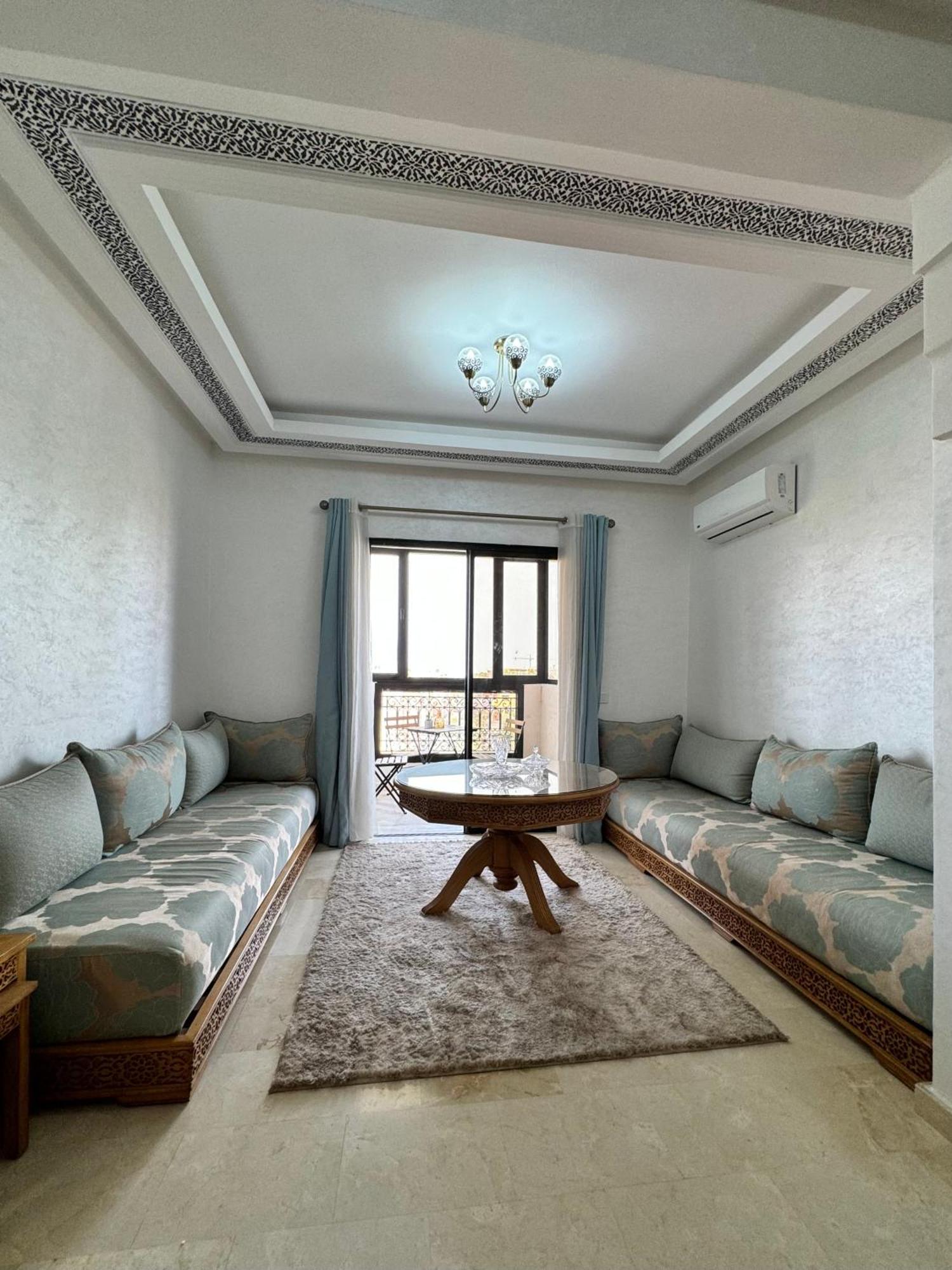 Appartement Malak - Residence Avec Piscine, Wifi, Gardien H24 Marrakesh Exterior foto